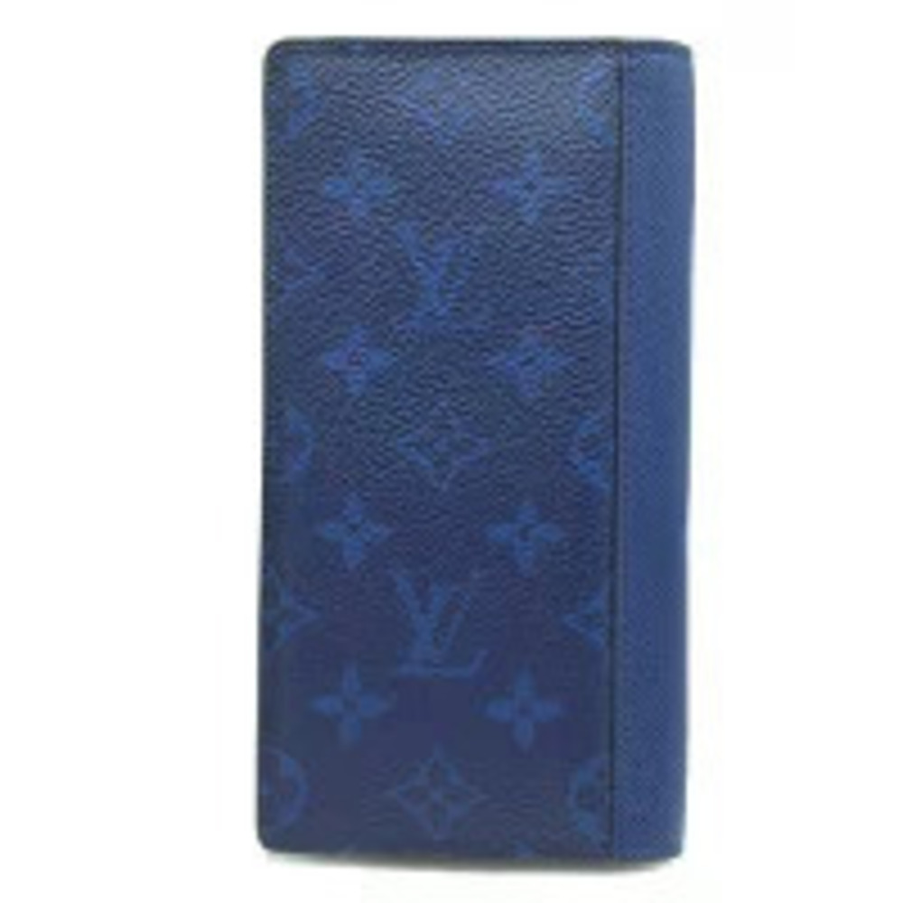 Louis Vuitton fold Monogram Bi Portefeuille Brazza Taigarama Wallet Long